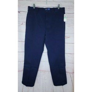Izod Performance Plus Stretch Non Iron Wicking Straight Fit 34x29 Blue Pants